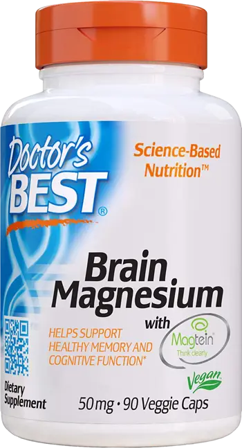 Doctor's Best Brain Magnesium - Magtein Магнезиев Л-Треонат