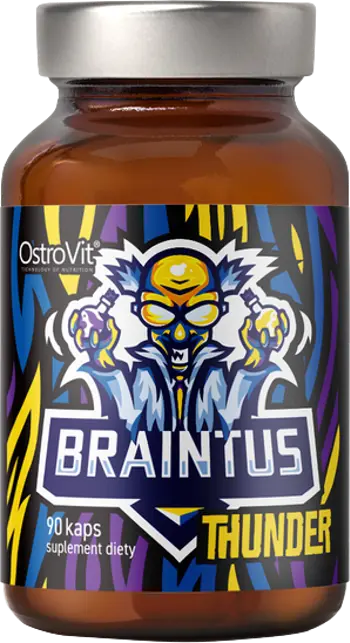 OstroVit Braintus Thunder Gamer Series Специализирана Геймърска Формула - 90 капсули, 45 дози