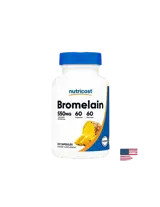 Nutricost Bromelain 550 mg При подуване и тежест след хранене х 60 капсули
