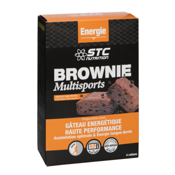 STC Nutrition BROWNIE Multisports Енергиен кекс за висока производителност 400 g