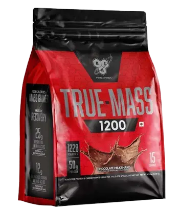 BSN True Mass 1200 Мощен Гейнър за Покачване на Тегло - 4710 грама, 15 дози