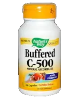 Nature's Way Buffered Vitamin C 500 mg Буфериран Витамин С за имунитет и здраве х 100 капсули