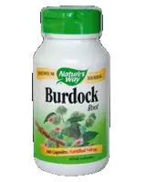 Nature's Way Burdock Root 475 mg Корен от репей за детоксикация х 100 капсули