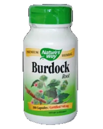 Nature's Way Burdock Root 475 mg Корен от репей за детоксикация х 100 капсули
