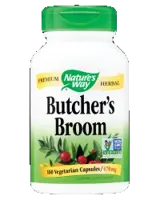 Nature's Way Butcher`s Broom 470 mg За здраве на кръвоносната система х 100 капсули