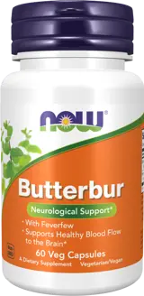 NOW Foods Butterbur Лечебна Овчарка - 60 веге капсули, 60 дози