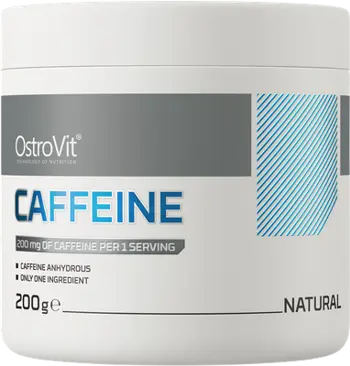 OstroVit Caffeine Powder Кофеин на Прах - 200 грама, 1000 дози