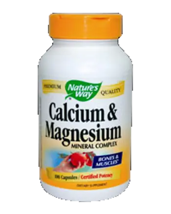 Nature's Way Calcium & Magnesium Mineral Complex За здрави кости и мускули х 100 капсули