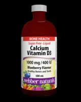 Calcium 1000 mg + Vitamin D3 400 IU 500 мл