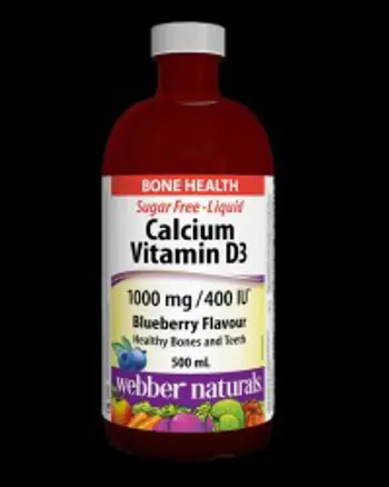 Calcium 1000 mg + Vitamin D3 400 IU 500 мл