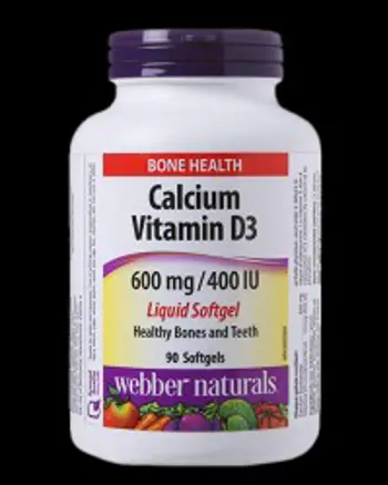 Calcium 600mg + Vitamin D3 400IU 90 дражета