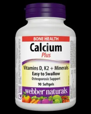 Calcium Plus Vitamin D3, K2 and Minerals 90 Гел капсули