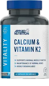 Applied Nutrition Calcium & Vitamin K2 Подкрепа за здрави кости и мускули
