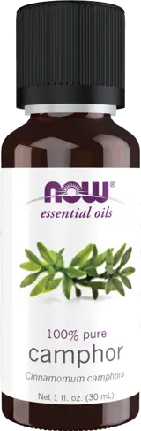 NOW Foods Camphor Oil 100% Pure Cinnamomum Camphora Камфор - 30 мл