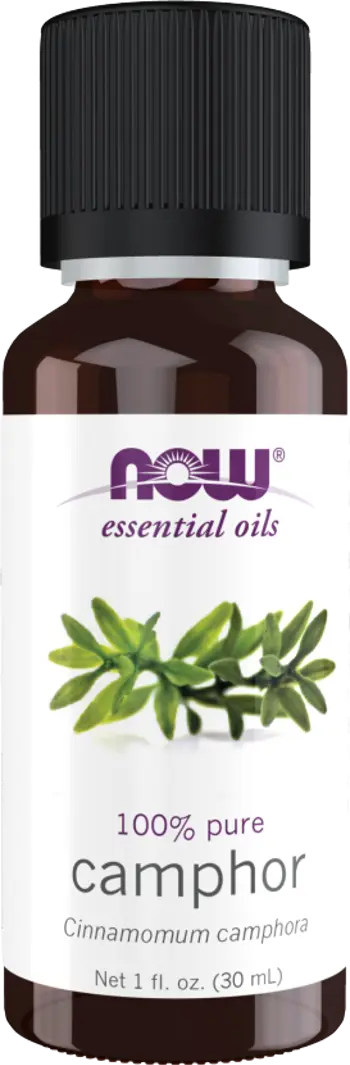 NOW Foods Camphor Oil 100% Pure Cinnamomum Camphora Камфор - 30 мл
