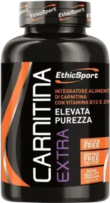 EthicSport CARNITINA extra 1000 mg За изгаряне на мазнини и енергия х 80 таблетки