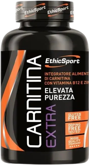 EthicSport CARNITINA extra 1000 mg За изгаряне на мазнини и енергия х 80 таблетки