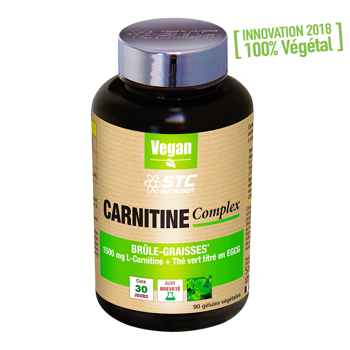 STC Nutrition CARNITINE Complex За изгаряне на мазнини х 90 капсули