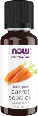 NOW Foods Carrot Seed Oil 100% Pure Daucus Carota Масло от Морковени Семена - 30 мл