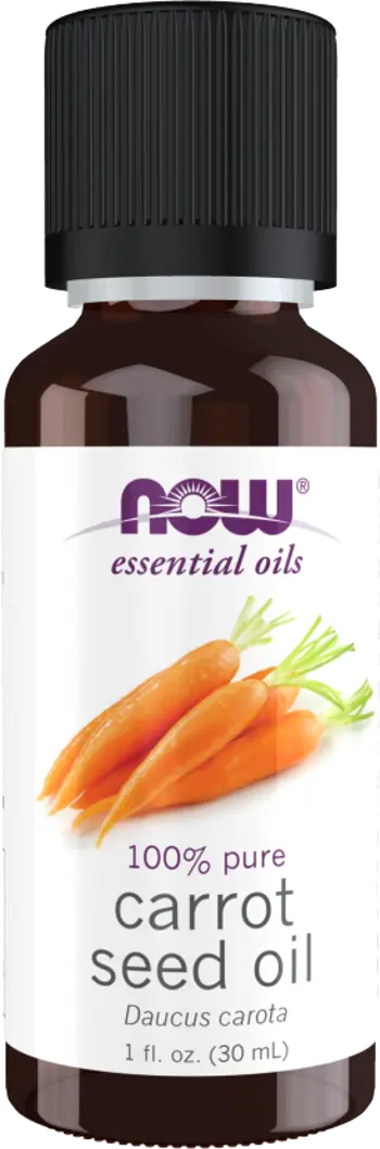 NOW Foods Carrot Seed Oil 100% Pure Daucus Carota Масло от Морковени Семена - 30 мл