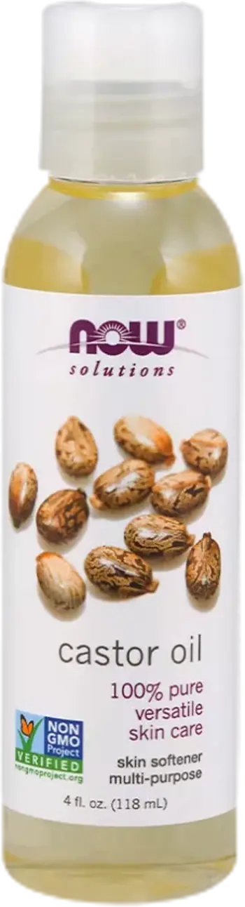 NOW Foods Castor Oil 100% Pure Versatile Skin Care Рициново Масло