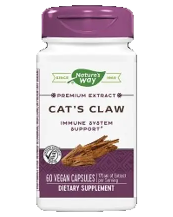 Nature's Way Cat’s Claw 335 mg Подкрепа за имунната система х 60 веган капсули