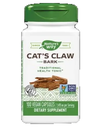 Nature's Way Cat's Claw Bark 485 mg Котешки нокът за имунитет и храносмилане х 100 капсули