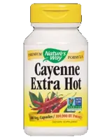 Nature's Way Cayenne Extra Hot 450 mg За метаболизъм и имунитет х 100 капсули