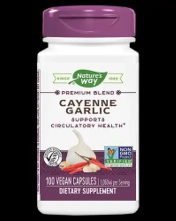 Cayenne Garlic 100 капсули, 50 Дози
