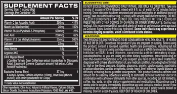 CELLUCOR C4 Ripped Азотен Бустър - 165 грама, 30 дози