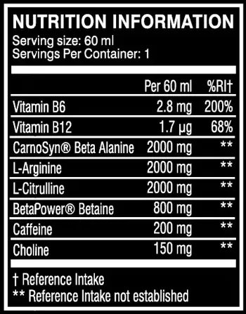CELLUCOR C4 Ultimate Shots Box Мощен Азотен Бустър Шот - 12 шота x 60 мл, 12 дози
