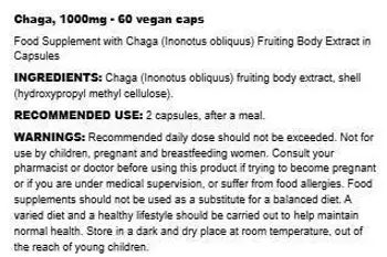 Osavi Chaga 1000 mg Минимум 30% Бета-Глюкани