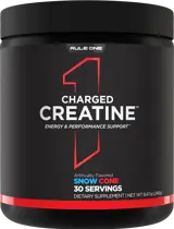 Rule1 Charged Creatine Matrix with Electrolyte & Energy Blends Креатинова Матрица с Електролити - 240 грама, 30 дози