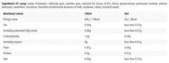 Cheat Meal Cookie with Chocolate 0 Calorie Syrup - 500 мл