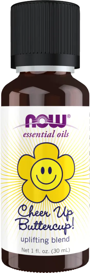 NOW Foods Cheer Up Buttercup! Uplifting Oil Blend Освежаваща Смес от Етерични Масла - 30 мл