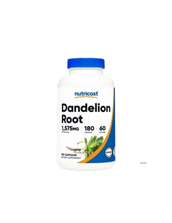 Nutricost Dandelion Root Корен от глухарче за черен дроб и жлъчка х 180 капсули