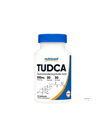 Nutricost Tudca Тауроурсодезоксихолева киселина 500 мг х 30 капсули