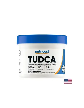 Nutricost TUDCA Тауроурсодезоксихолева киселина 500 mg х 25 g, прах