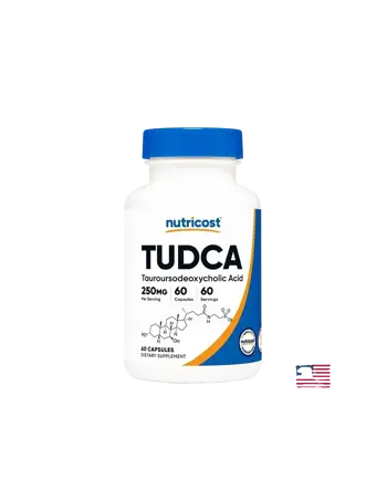 Nutricost Tudca Тауроурсодезоксихолева киселина 250 mg х 60 капсули