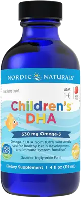 Nordic Naturals Children's DHA 530 mg Течна формула за деца