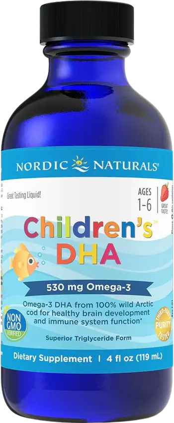 Nordic Naturals Children's DHA 530 mg Течна формула за деца