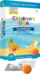 Nordic Naturals Children's DHA Gummies 600 mg Омега-3 за деца