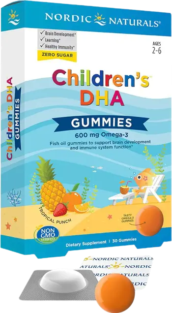 Nordic Naturals Children's DHA Gummies 600 mg Омега-3 за деца