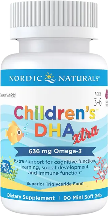 Nordic Naturals Children's DHA Xtra 636 mg Омега-3 за деца