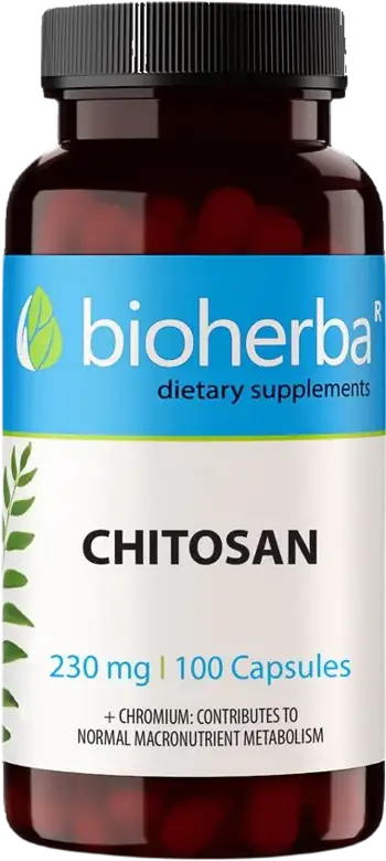 Bioherba Chitosan 230 mg За контрол на теглото и метаболизма