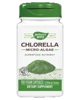Nature's Way Chlorella 410 mg Микроводорасли за детоксикация и имунитет х 100 веган капсули