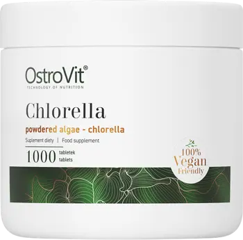 OstroVit Chlorella Хлорела - 1000 таблетки, 250 дози