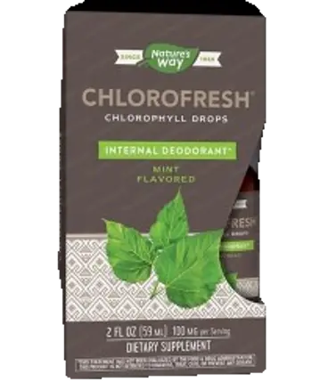 Nature's Way Chlorofresh Drops Течен хлорофил без алкохол 59 мл