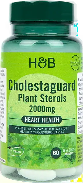 Holland And Barrett CholestaGuard Plant Sterols 2000 mg Подкрепа за Холестерола