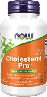 NOW Foods Cholesterol Pro Специализирана Формула за Регулиране на Холестерола - 120 таблетки, 60 дози